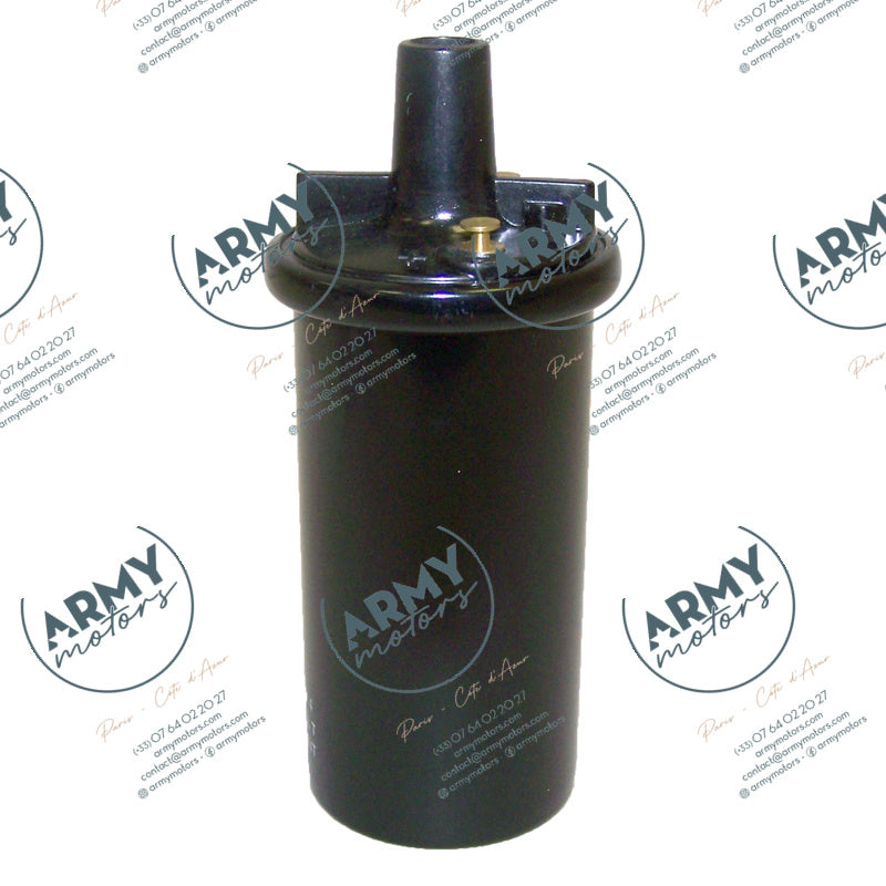 bobine allumage 12 volts pour connecteurs cosse plate femelle pour Jeep CJ5 CJ7 YJ 2.5 carburateur 33004522