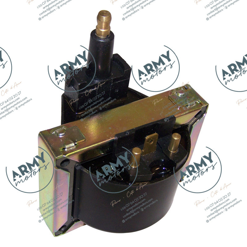 bobine allumage 12 volts pour Jeep Cherokee XJ 4.0 injection RENIX 1987-1990 T1031135