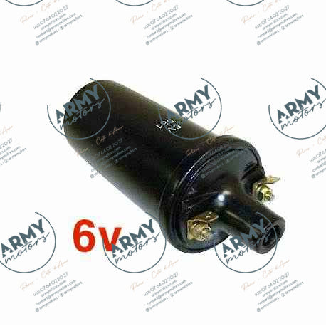 bobine allumage 6 volts pour Jeep Willys CJ5 2.2 WOA7792