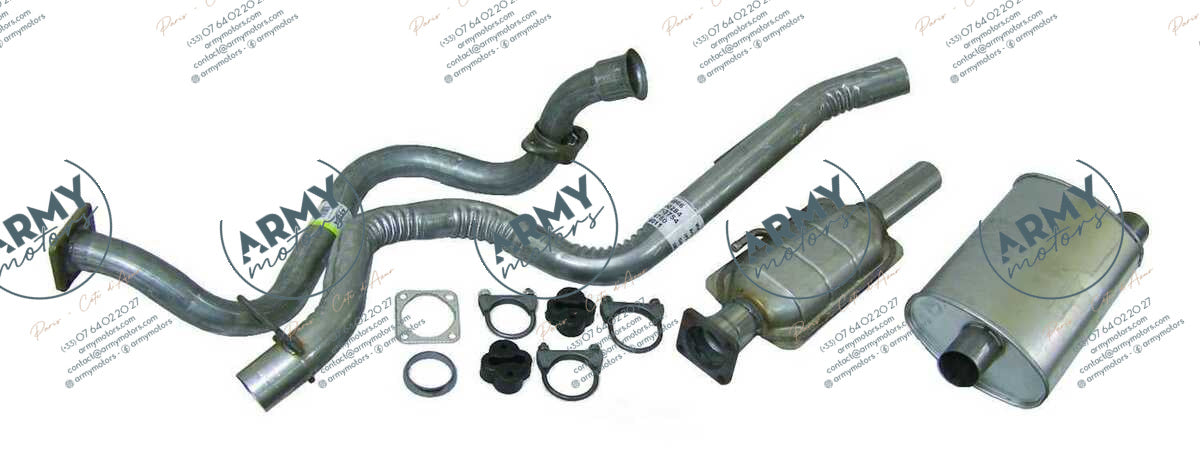 kit echappement pour Jeep Wrangler YJ 4.0 1991-1992 52006626K