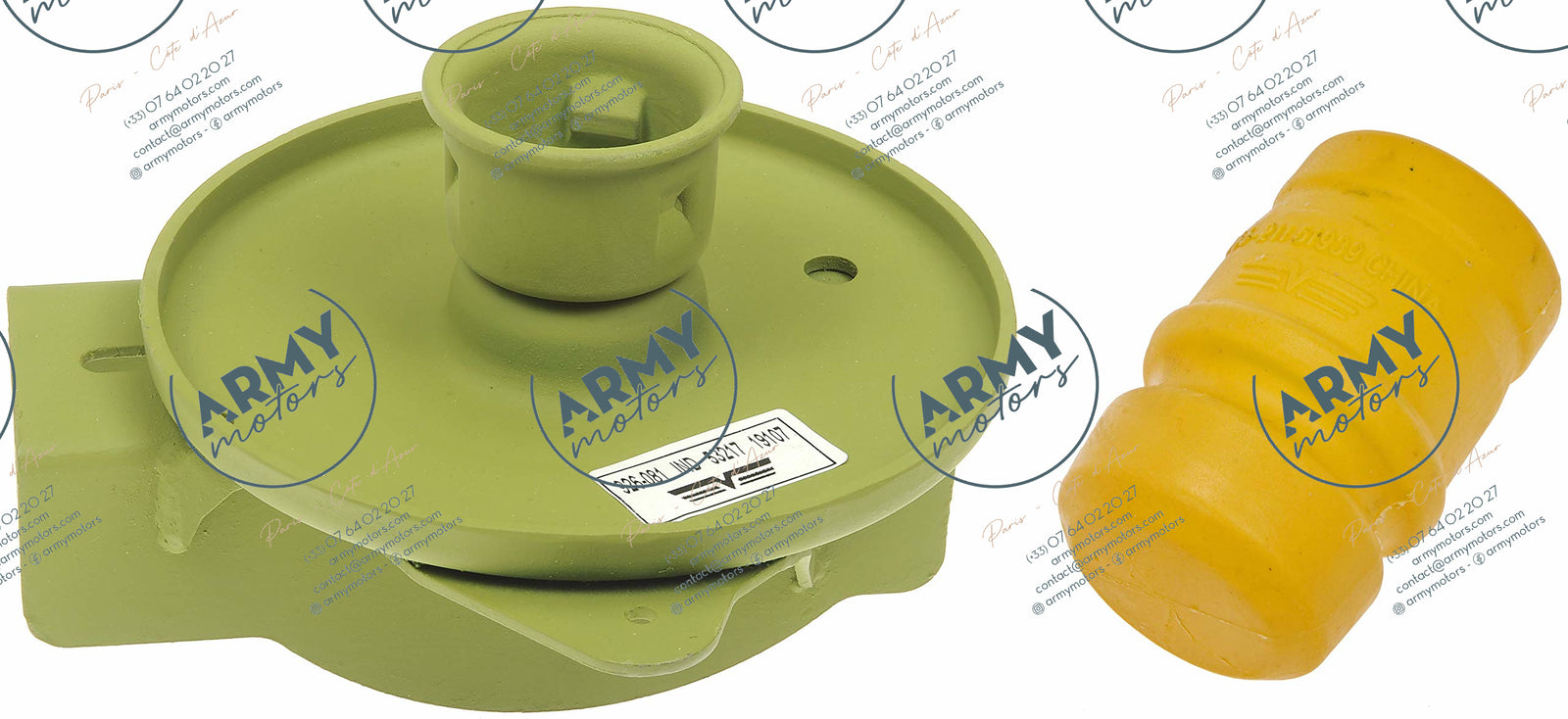 support ressort arriere droit superieur Jeep Wrangler TJ 926081