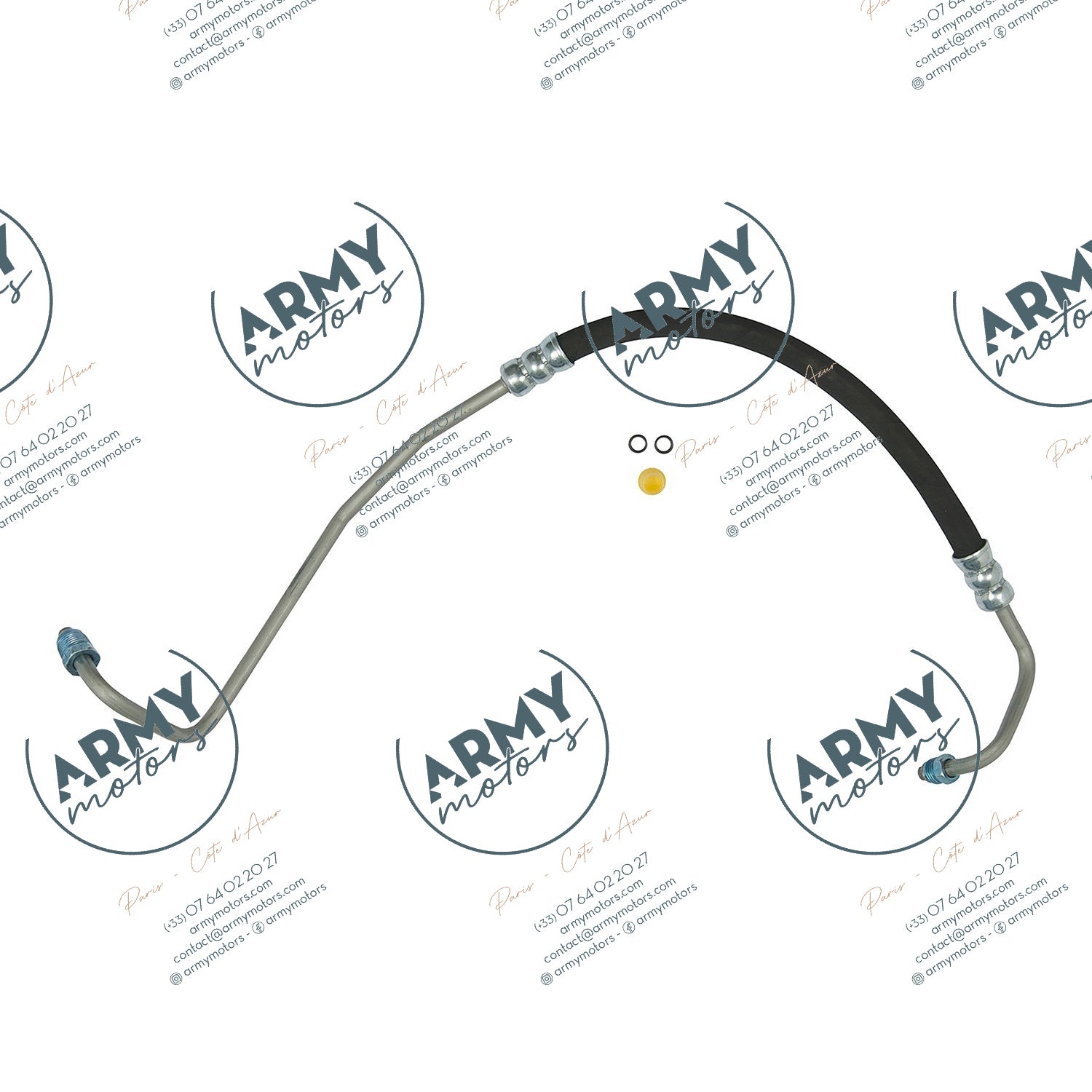 durite haute pression direction assistee pompe vers boitier pour Jeep CJ 5,0 1980 à 1981 J5370016