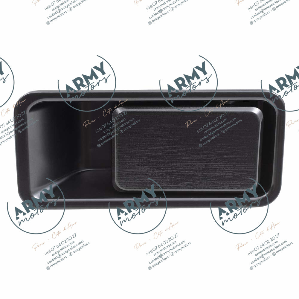 poignee de porte exterieure noire droite porte demi pour Jeep Wrangler YJ 2.5 4.0 4.2 1987-1995 55176548AB