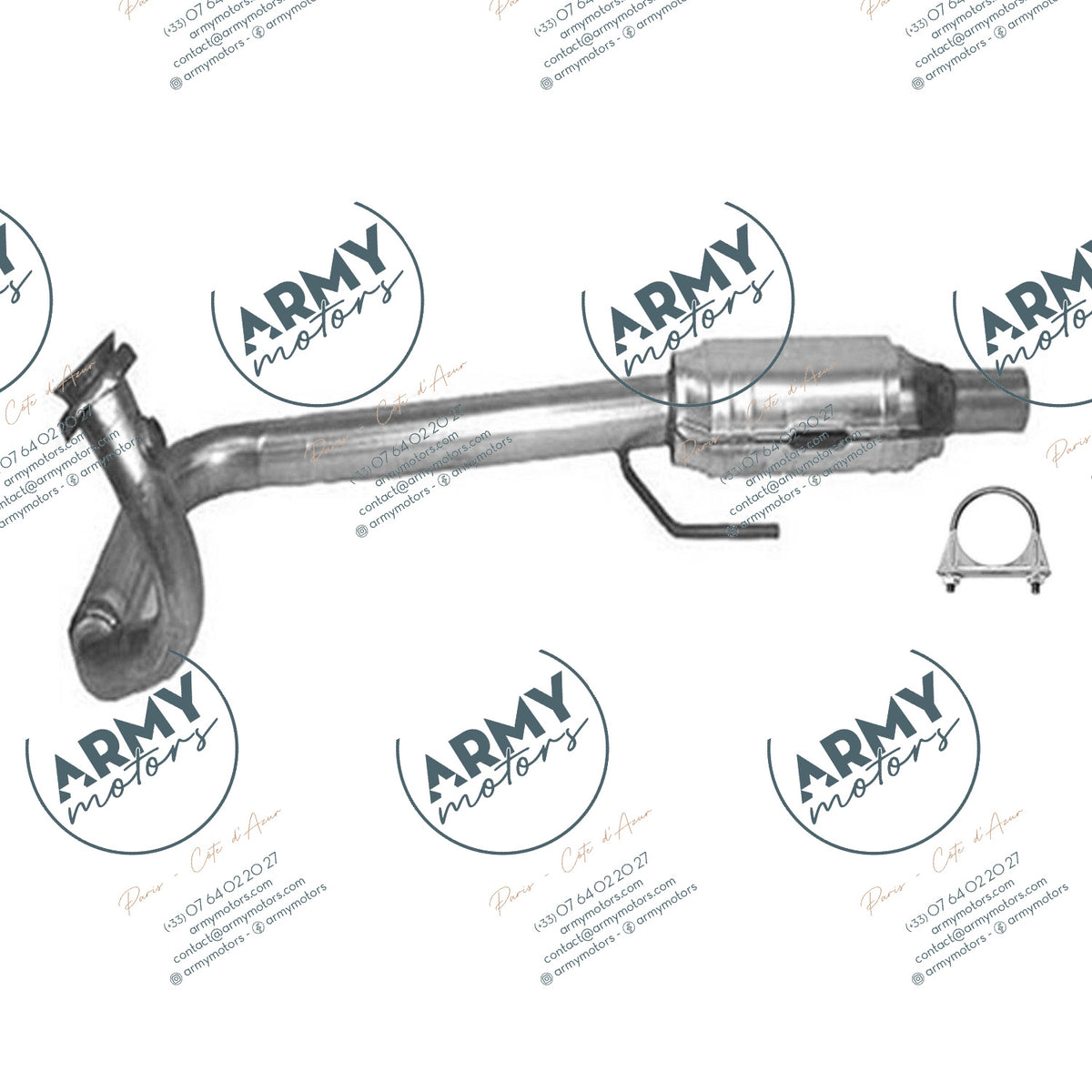 catalyseur pour Jeep Wrangler TJ 2.5 2000 52018933AE