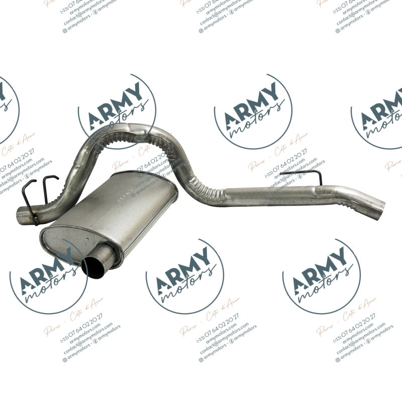 silencieux echappement avec tube de sortie pour Jeep Wrangler YJ 4.0 1991-1995 52019135
