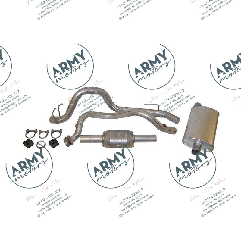 kit echappement pour Jeep Wrangler YJ 2.5 1993-1995 52018177K