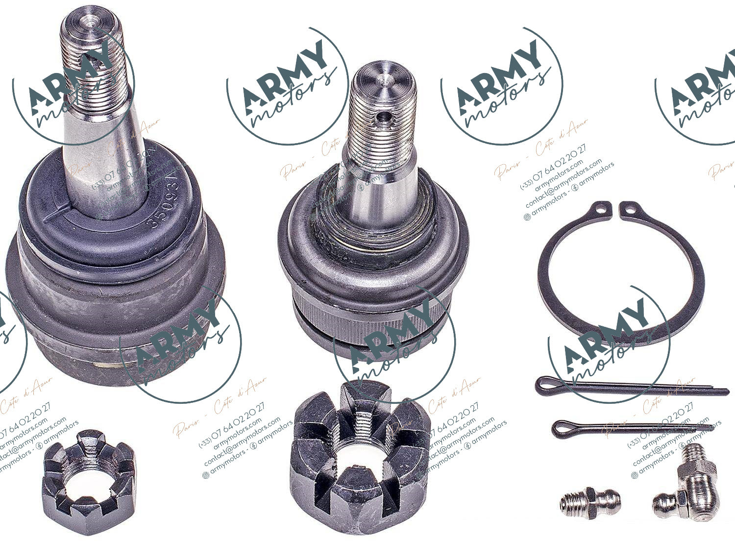 kit rotules de suspension - prevoir 2 par voiture Jeep Wrangler JK 68004085AA