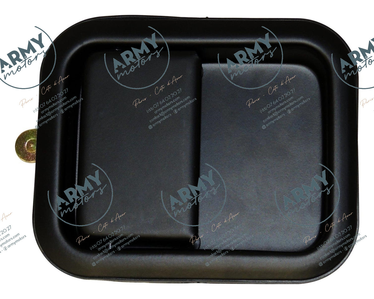 poignee de porte exterieure noire gauche porte pleine pour Jeep Wrangler YJ 2.5 4.0 4.2 1987-1995 55076223