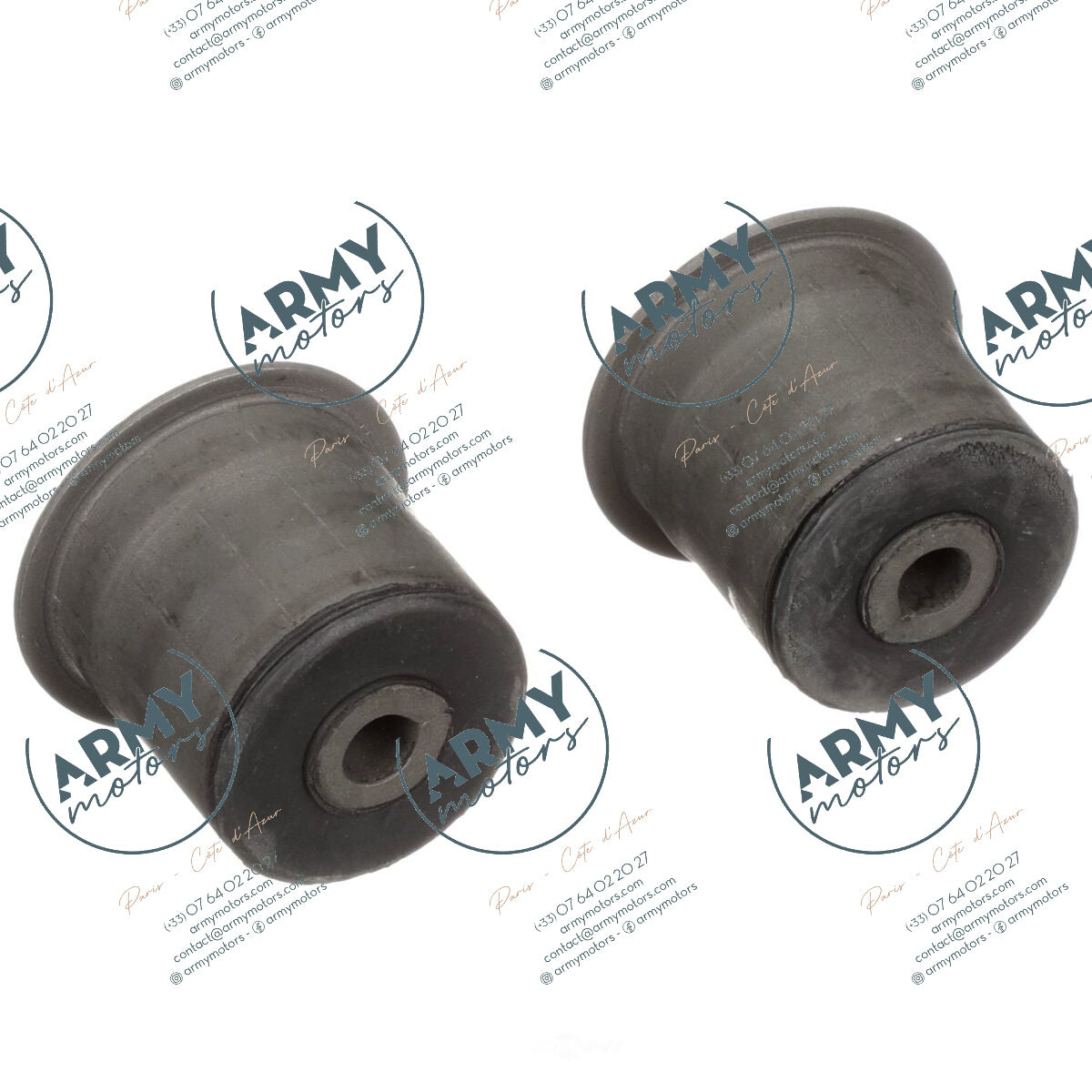 jeu silentblocs de tirant de pont avant supérieur Jeep Wrangler TJ 52087852K