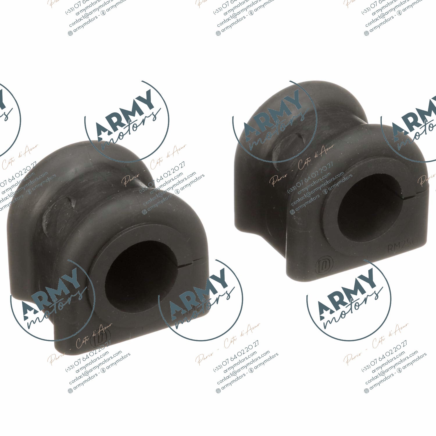 jeu de silentblocs barre stabilisatrice arriere 28mm Jeep Wrangler JK 52038975
