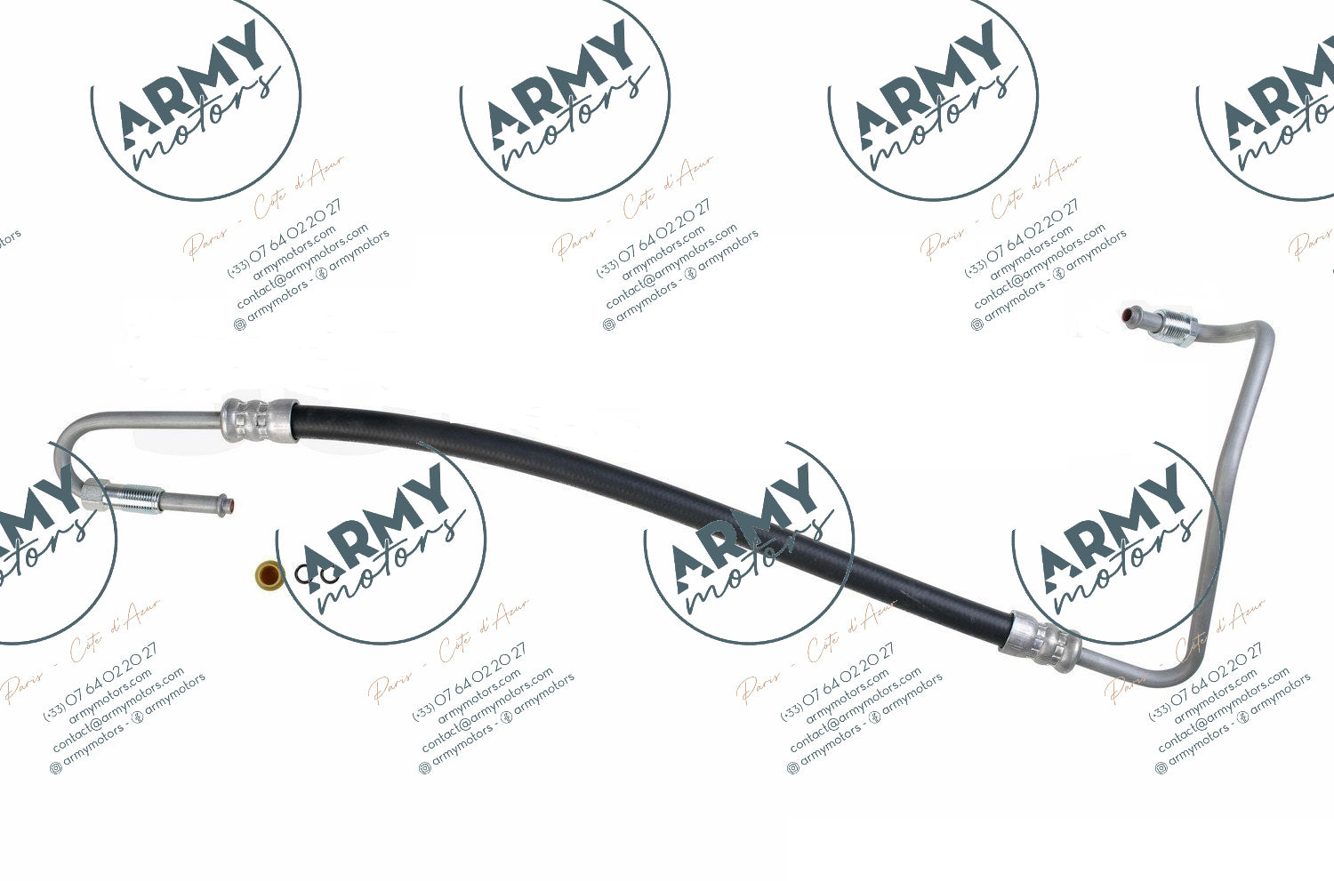 durite haute pression direction assistee pompe vers boitier pour Jeep Wrangler YJ 4,0 52037644