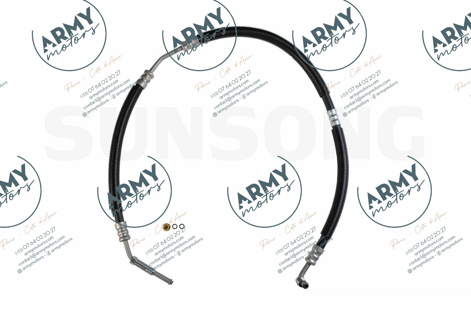 durite haute pression direction assistee pour Jeep Wrangler JK 3,8 2007 à 2011 52059900AD