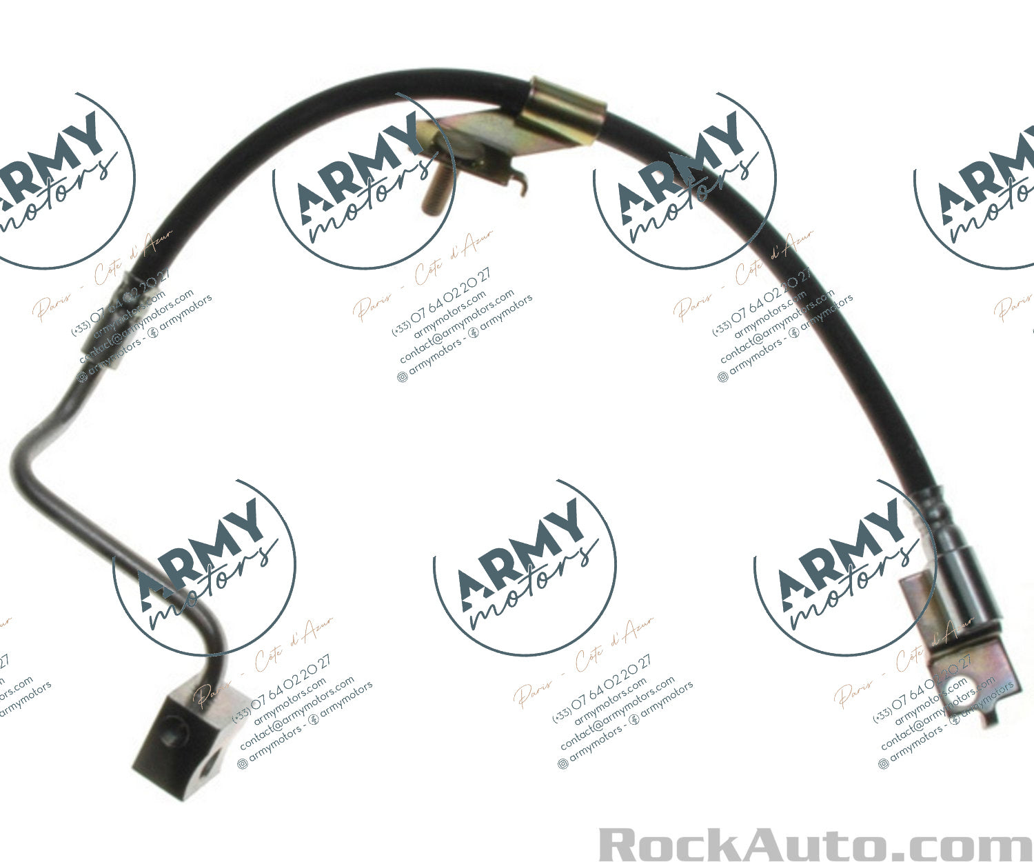 flexible de frein arriere pour Jeep Wrangler TJ 1997-2006 avec freins arriere tambours 52008391